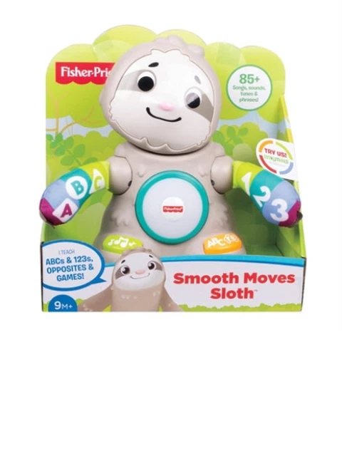 Jouet pour bébé paresseux Linkimals Smooth Moves de Fisher-Price avec...