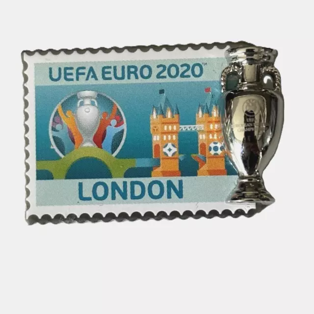 EURO 2020 London Enamel  Pin Badge  UEFA OFFICIAL PRODUCT.