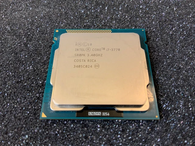 Processeur Intel Core I7-3770 3,40 GHz – Socket LGA 1155 – Occasion