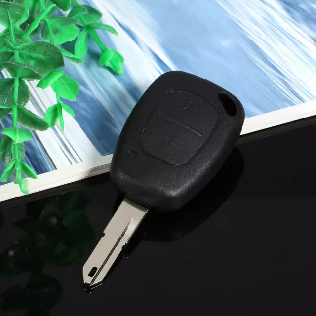 Remote 2 Buttons Uncut Blank Blade Auto Car Key Fob Shell Case For Renault