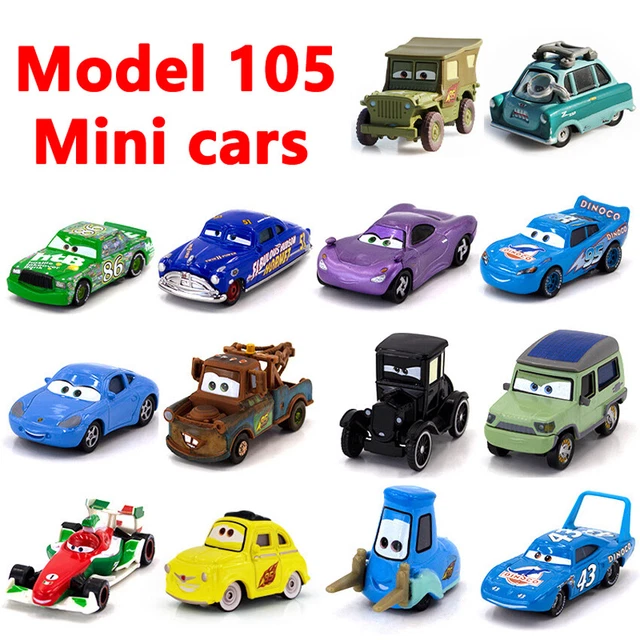 Disney Pixar Cars Lot Lightning McQueen 1:55 Diecast Model Car Toy Gift Flo