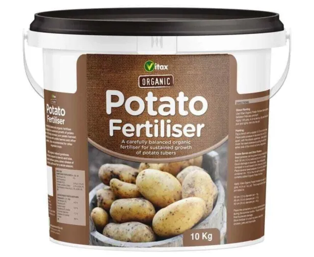 Potato Fertiliser Organic Vitax Soil Manure Potash Nutrients Feed All Season