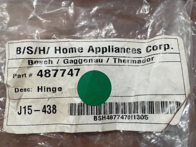 NEW 665811 BOSCH THERMADOR OVEN INSULATION REPAIR KIT OEM *FREE 1 YEAR  WARRANTY*
