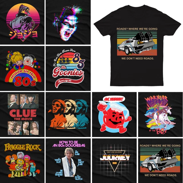 80s Vintage Tv Shows Fan Cool Gift Unisex Mens Womens Oversized T shirt #M#P1#PR