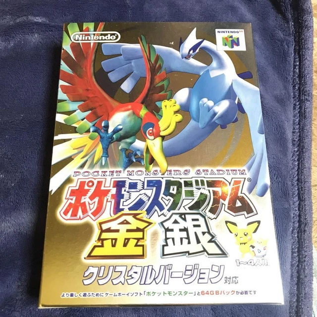 Cartucho Fita Pokémon Crystal Compatível Game Boy Color Gba | MercadoLivre
