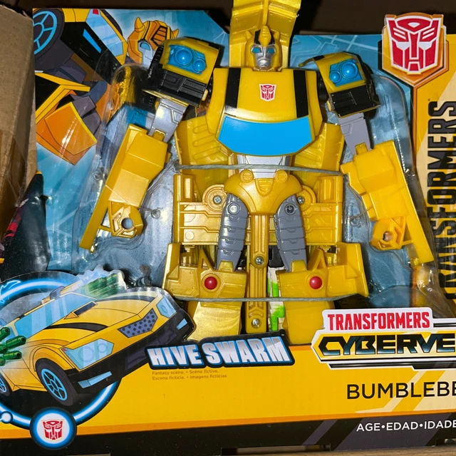HASBRO TRANSFORMERS CYBERVERSE Ultra Class Bumblebee 6.75 inch Action