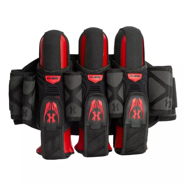 HK Army Magtek Harness 3+2 - Black / Red