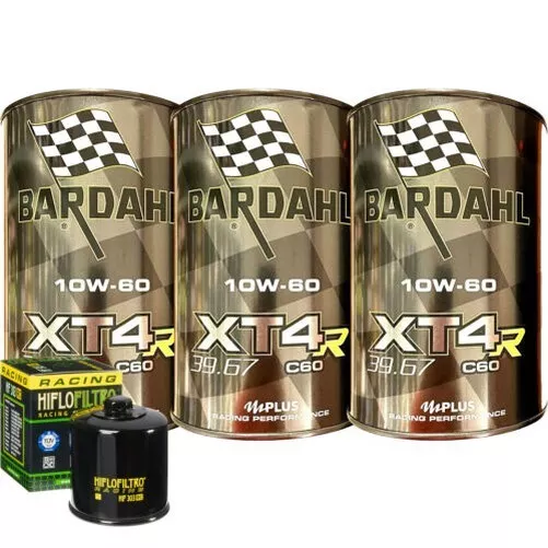 Kit De Mantenimiento Aceite Bardahl XT4R 10W60 Para Honda VT600 C CD Shadow VLX