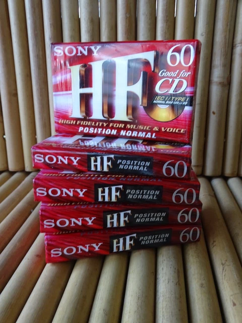 Cassette Audio K7 Sony FX 60min IEC 1 (NEUF/SEALED