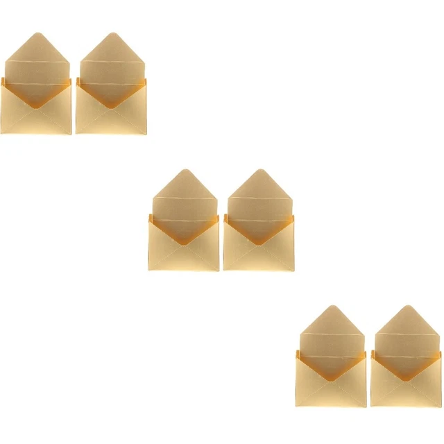 6 Pcs Bourrage Papier Bac À Fleurs Sacs Cadeaux En Kraft Enveloppes Mariage