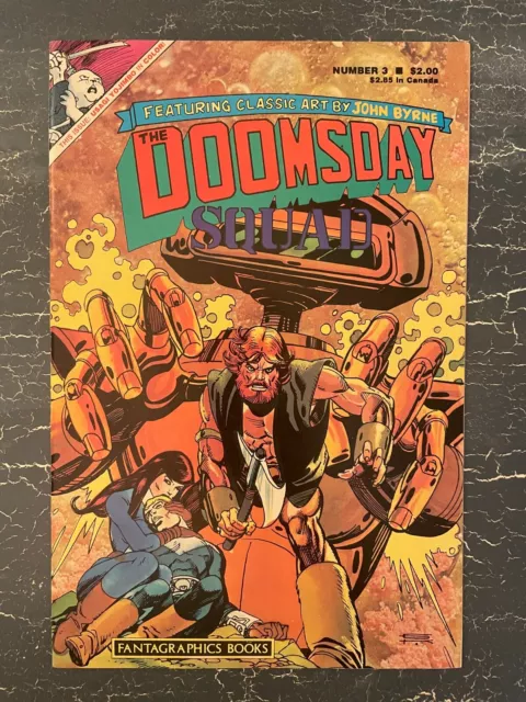 Doomsday Squad 3 (1986) Fantagraphics 1st Usagi Yojimbo In Color Stan Sakai