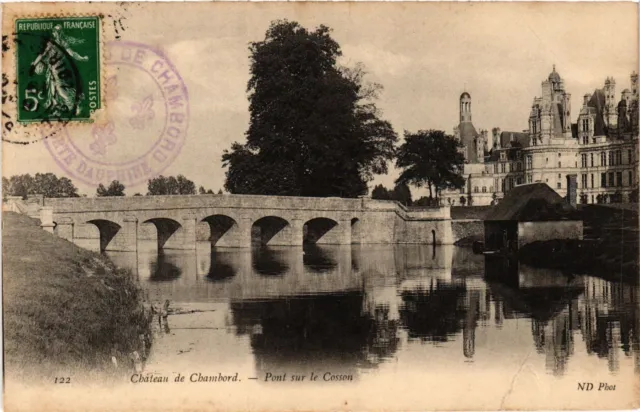 CPA AK Chateau de Chumbord - Bridge over the Cosson (740965)