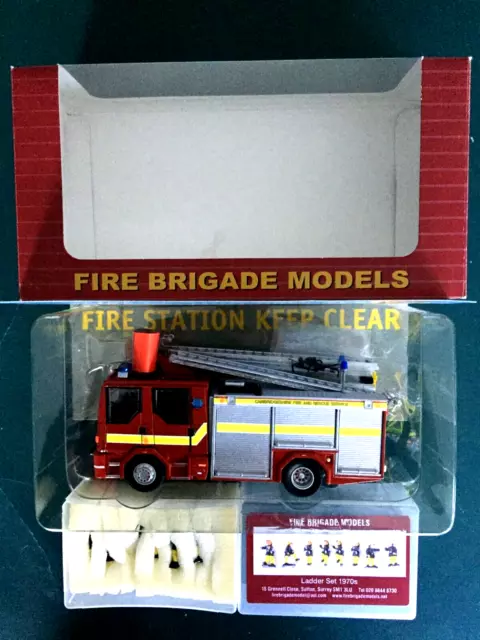 Fire Brigade Model - Dennis Fire & Rescue Engine - Scale 1:50- Fbm Ladder Set