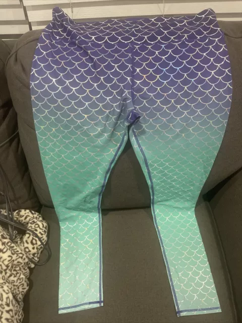Disney store mermaid leggings cheap