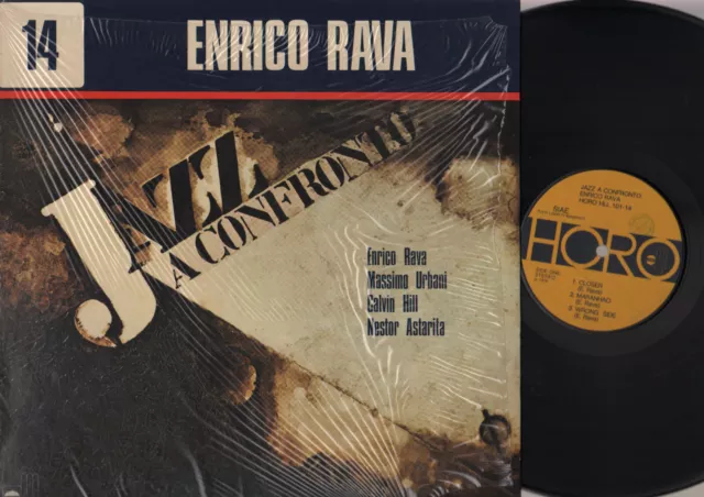 Lp Jazz Comparison 14 Enrico Rava Curated By Aldo Sinesio 1975 Perfect Condition