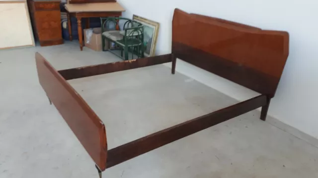 Letto matrimoniale vintage anni   60