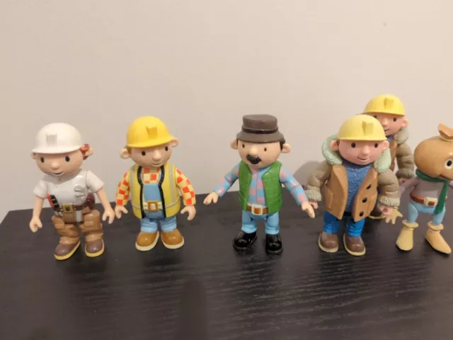 Bob The Builder Character Figures Bundle Of 6