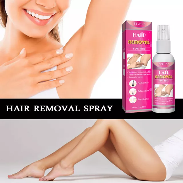Spray permanente de depilación inhibidor del crecimiento del cabello axila piernas brazos