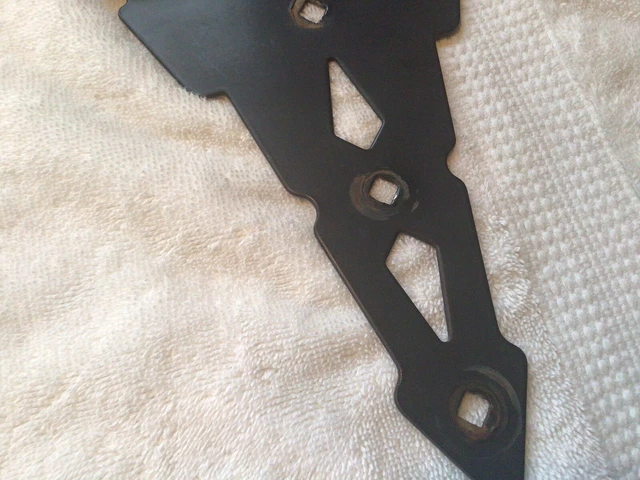 3-Black T-Strap Hinges Cast Iron Heavy Duty 10” Barn Door Fence Gate 10
