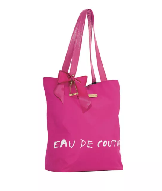 Juicy Couture Y2K Hot Pink Velour Bag Crown Emblem