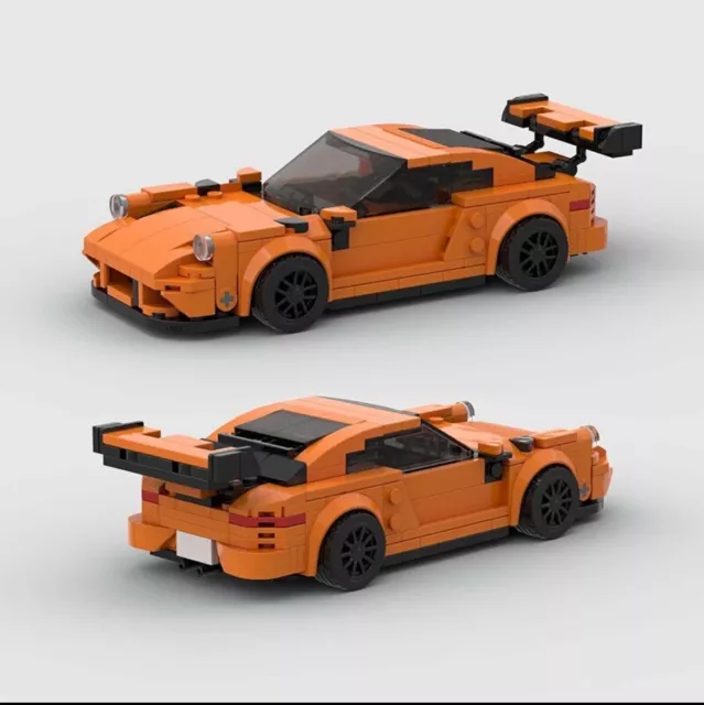 MINIBRICK PORSCHE 911 GT3 High Quality Cheap Lego Alternative