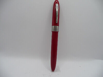 Sheaffer Vintage Fineline Red & chrome Ball Pen-conversion to current refills