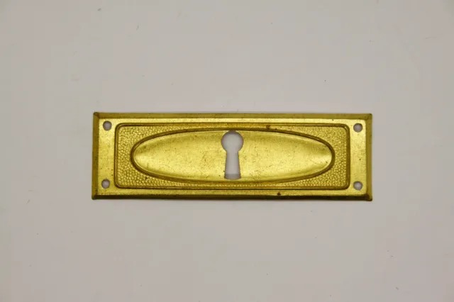 20iger Anni Artdeco Möbelschild Querschild Schlüsselschild 80 X 25 MM Oro