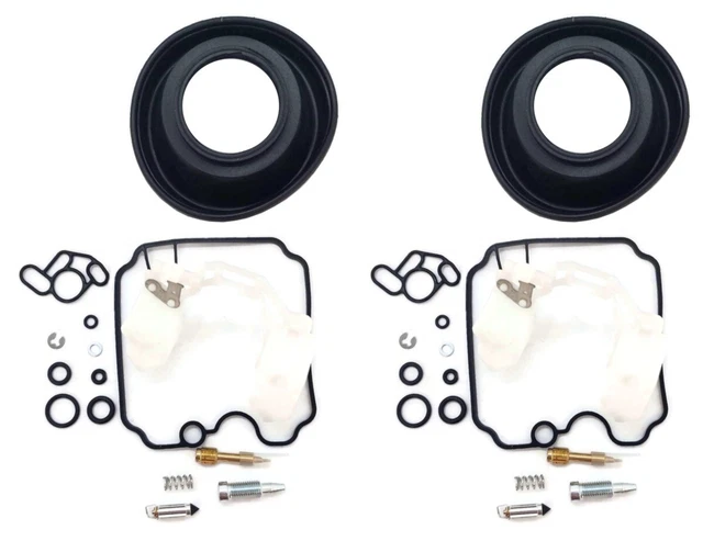 Vergaser Reparatursatz Für Yamaha FZR1000 EXUP 1989-1995 - 3-teilig, Inkl. Schwimmer & Membran