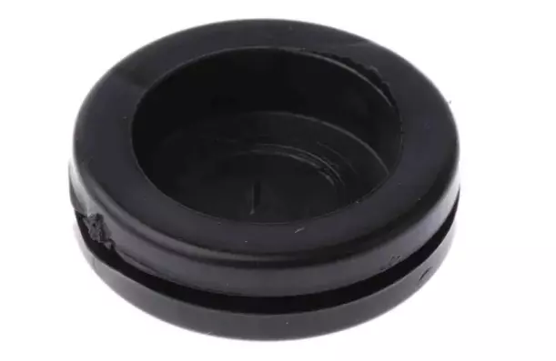 RS PRO Black PVC 25mm Cable Grommet for Maximum of 20.5mm Cable Dia