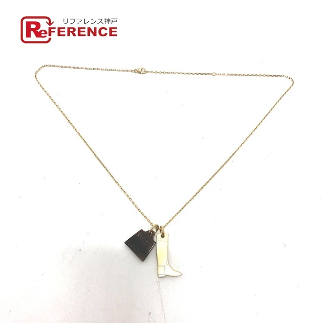 Hermes Gd 12 00 Fashion Accessories Amulet Marrokinje Pm Necklace Buffalo Horn /