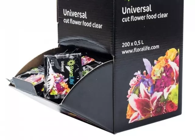 1000 SACHET BAGS BULK BOX UNIVERSAL CUT FLOWER FOOD Like Floralife Oasis floral