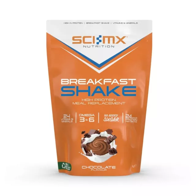 Sci-Mx Nutrition Breakfast Shake Blend 550g Hi Protein Meal Replacement Shake