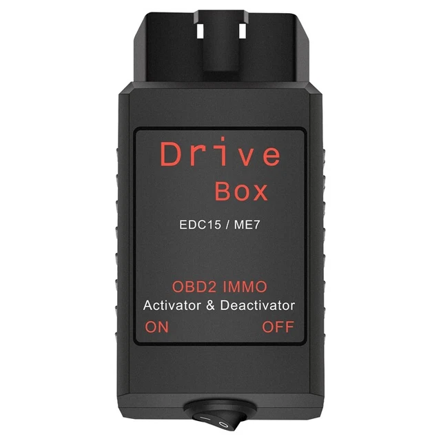 Scatola di trasmissione EDC15/ME7 OBD2 disattivatore IMMO attivatore OBD2 scatola di trasmissione IMMO Deact W2J9