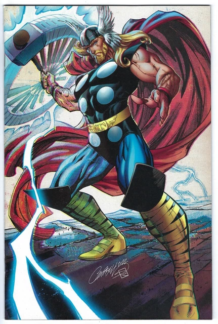 Marvel Comics THOR #25 first printing 1:100 J. Scott Campbell virgin variant