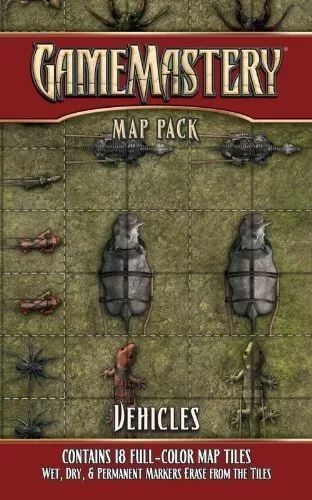 GameMastery Map Pack: Vehicles HBOOK NEUF