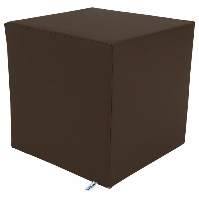 Cubo Gonfiabile Poggiapiedi Da Viaggio Con Pompa - 2 Altezze - Antiscivolo Per Aereo, Auto E Ufficio - Grigio 30x32x40 Cm