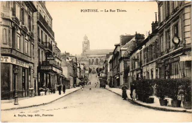 CPA Pontoise Rue Thiers (1319741)