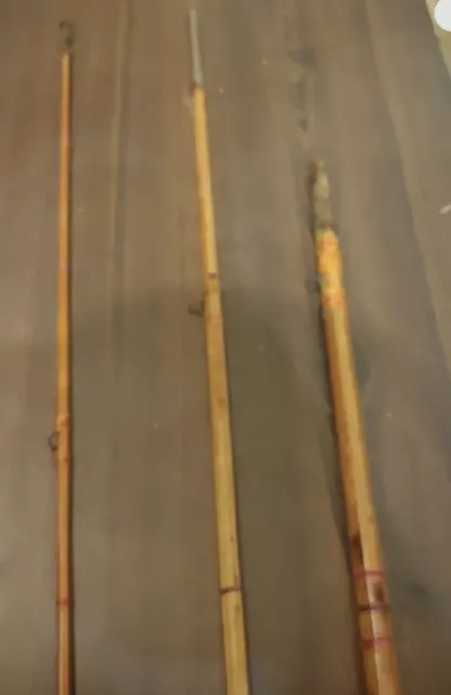 Montague 6204 True Temper 5 1/2’ One Piece Fishing Rod w/Wood Handle