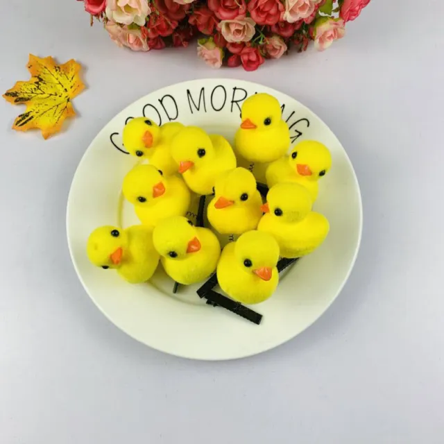 Cartoon Funny Cute 3D Bouncing Duck Plush Hairpin Lovely Animal Duckbill Clip