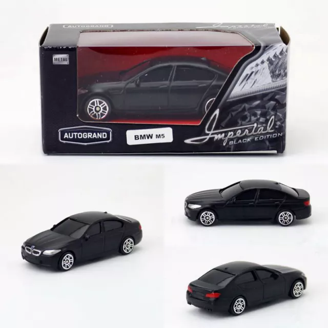 1:64 BMW M5 Sedan Model Car Diecast Toy Cars Kids Boys Gift Collection Black