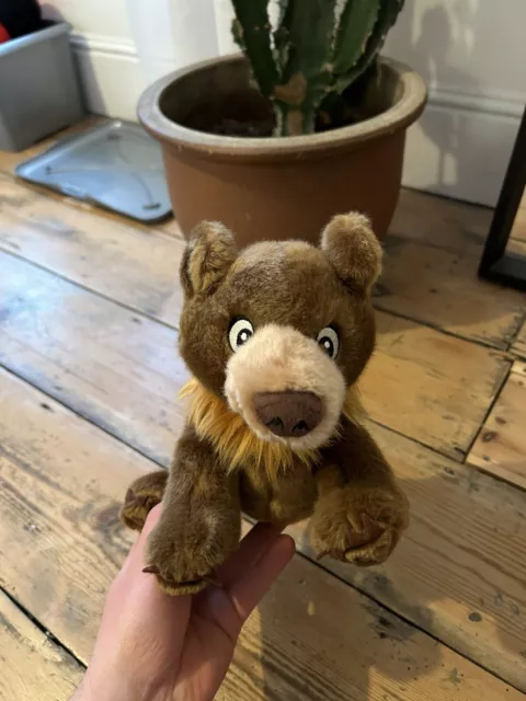 Rare Disneyland Resort Paris Exclusive Brother Bear Koda Soft Plush Toy