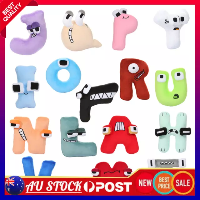 INTERACTIVE ALPHABET LORE Russian Letter Plush Toy Engaging And Educational  For $18.58 - PicClick AU
