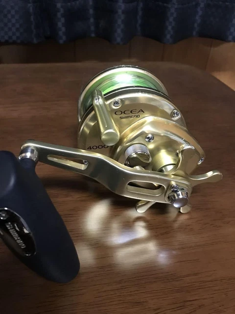 Shimano Ocea Jigger 4000 With Spare Spool