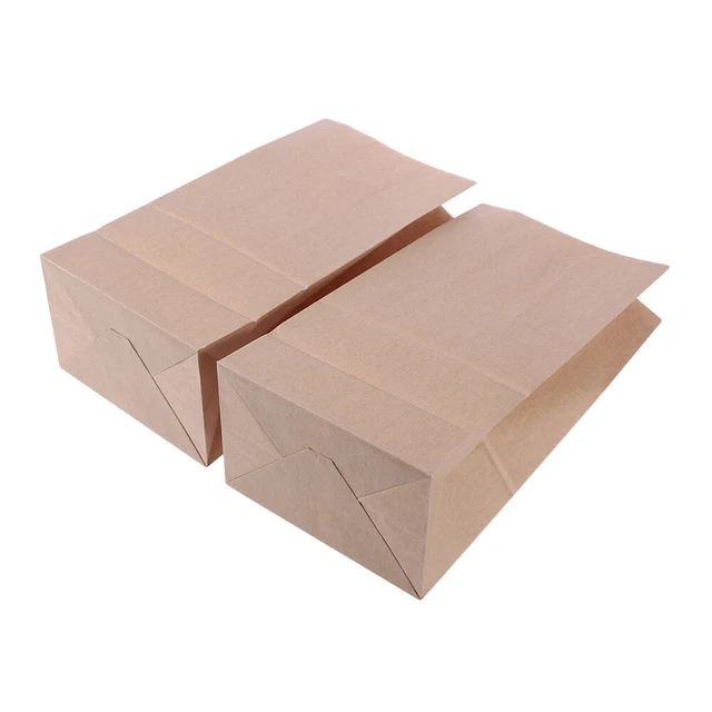 50 bolsas de regalo 70 g amarillo Treat Food papel kraft bolsa bolsa