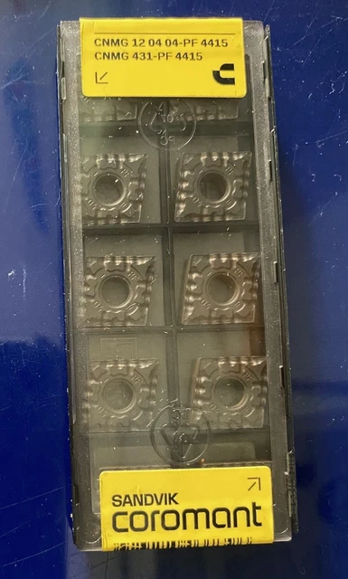 サンドビック CNMG 12 04 12-MR（4415）  T−Max P 旋削用ネガチップ 112 4415 CNMG120412MR4415 新品・7営業日以内発送サンドビック CNMG 19 06 08-MR（4415） 10