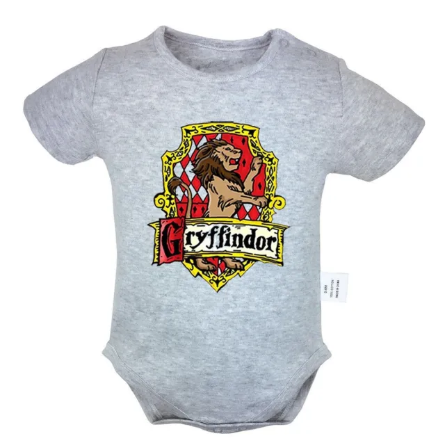 Gryffindor Printed Newborn Jumpsuit Unisex Baby Romper Bodysuit Clothes Outfits