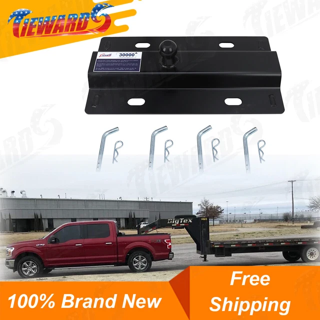 1 PACK UNIVERSAL Fit Gooseneck Ball Plate for 5th Wheel Rails 25/16