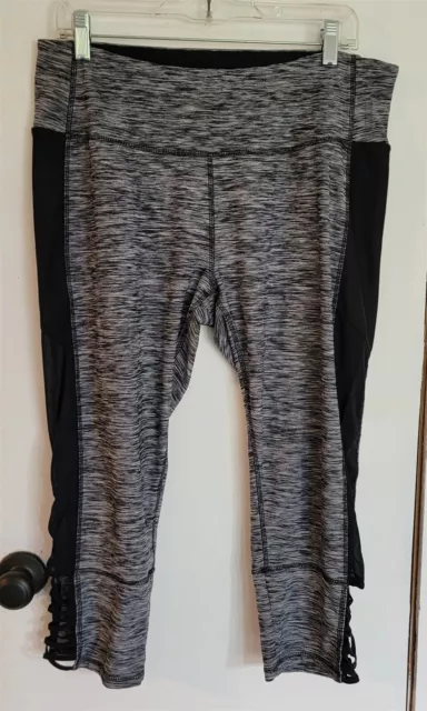 RBX LEGGINGS PANTS Womens Small Gray Tapered Leg Eork Out Gym Comfort  £17.87 - PicClick UK