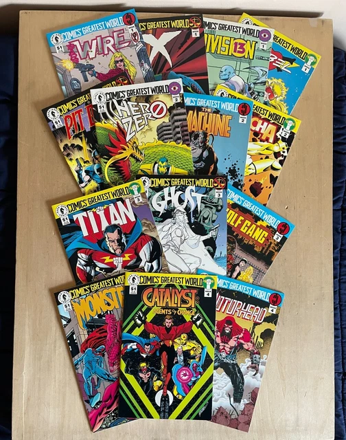 Dark Horse Comics Greatest World Lot Week 1-4 14 Books GHOST BARB WIRE X +MORE