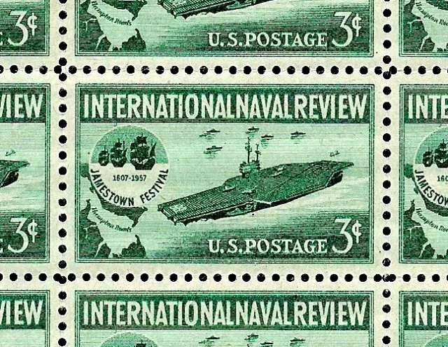 INTERNATIONAL NAVAL REVIEW (1957) #1091 Mint -MNH- Sheet of 50 Postage Stamps